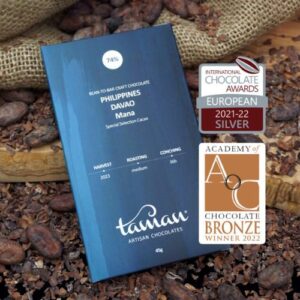 TAMAN bean to bar tamna čokolada: Filipini, Davao, Mana Selection